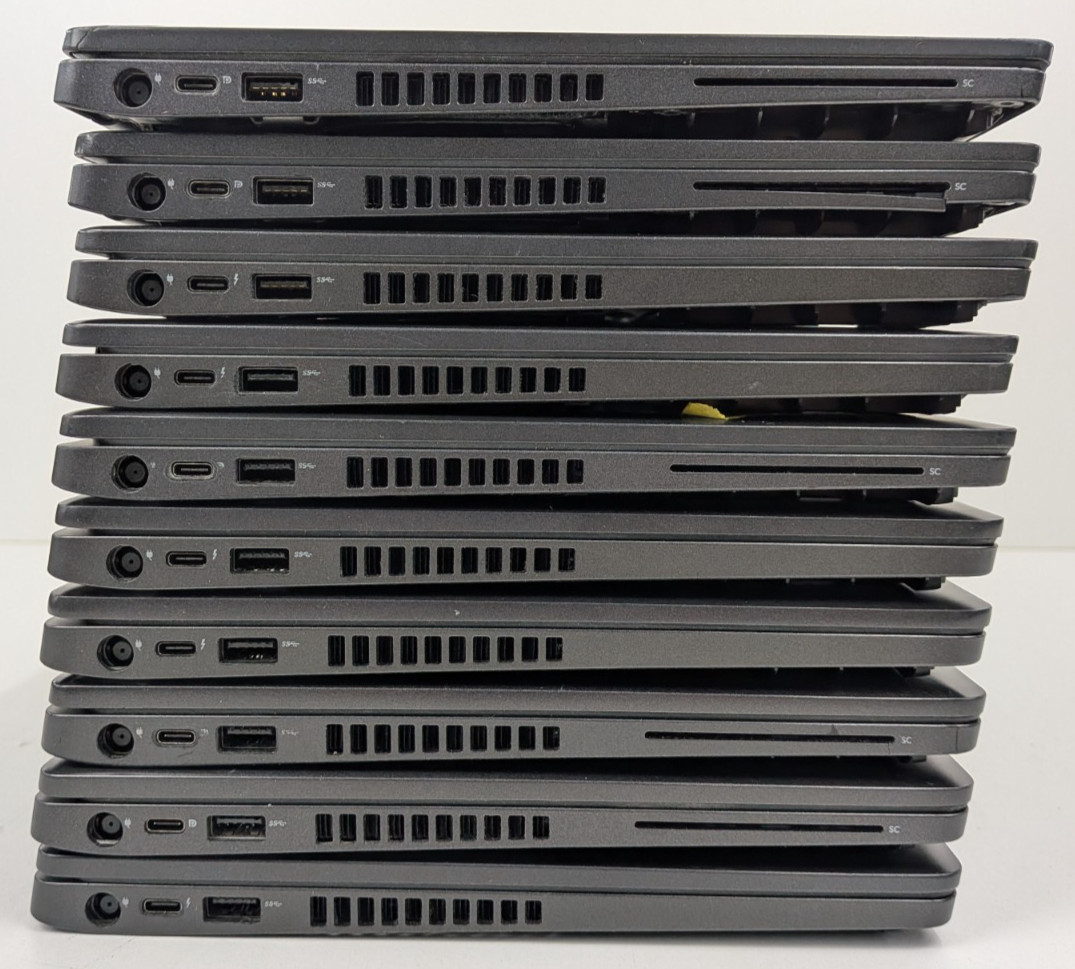 Lot of 10 – Dell Latitude 5400 Quad Core i5 8th Gen **For Parts or Repair**