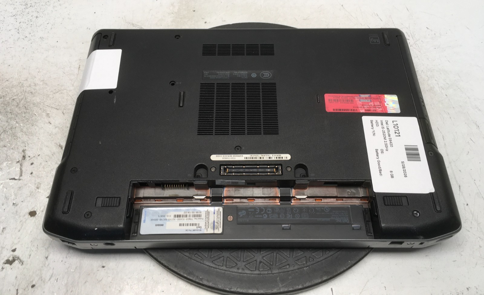 Dell Latitude E6420 Intel i5-2520M 2.5GHz 8 GB NO HDD No Batt