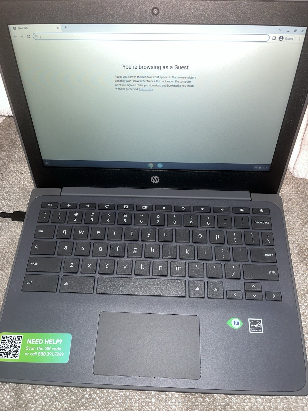 HP Chromebook 11A G8 EE Factory Reset For New User