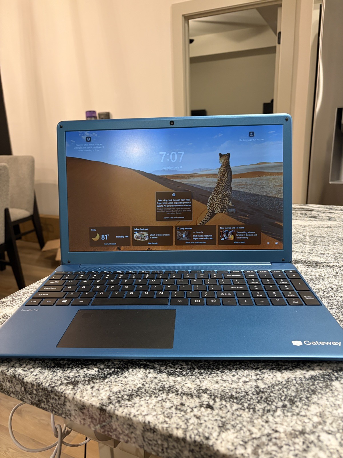 Gateway 15.6” Ryzen 5 3450U Laptop 16GB RAM 256GB SSD Windows 11, Charger, &Case