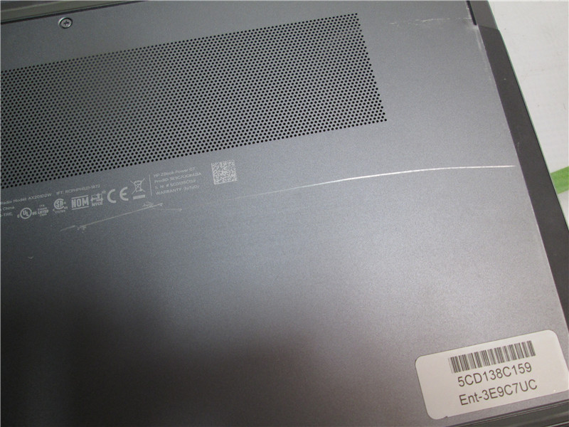 HP ZBook G7 Laptop i7-10850H 2.7GHz 32GB 512GB SSD Windows 11 Pro COA