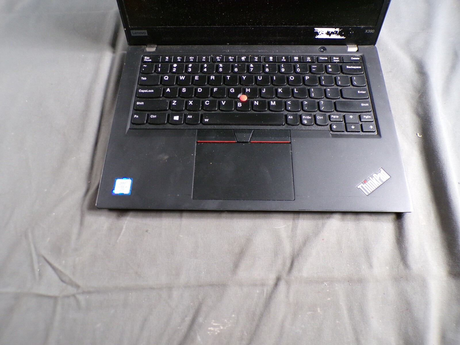 THINKPAD LENOVO X390 INTEL CORE i5-8365U 1.60GHZ 8GB RAM **NO HD/ NO CADDIE