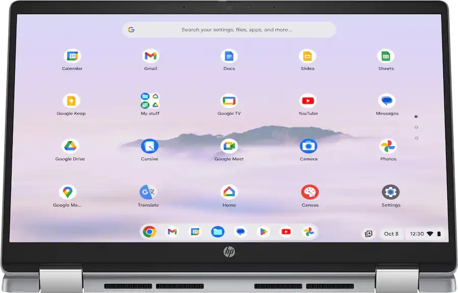 HP – 14″ 2-in-1 Full HD Touch-Screen Chromebook Plus Laptop – Free Shipping