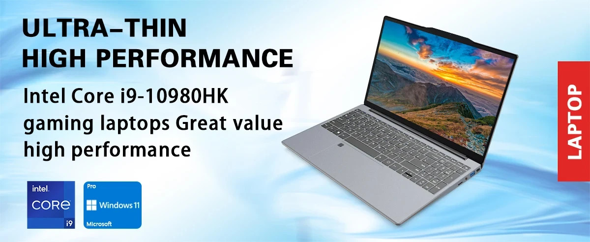 15.6″ Intel Core i9-9900U/10980HK 16GB RAM 1-2TB SSD Backlight Gaming Laptop