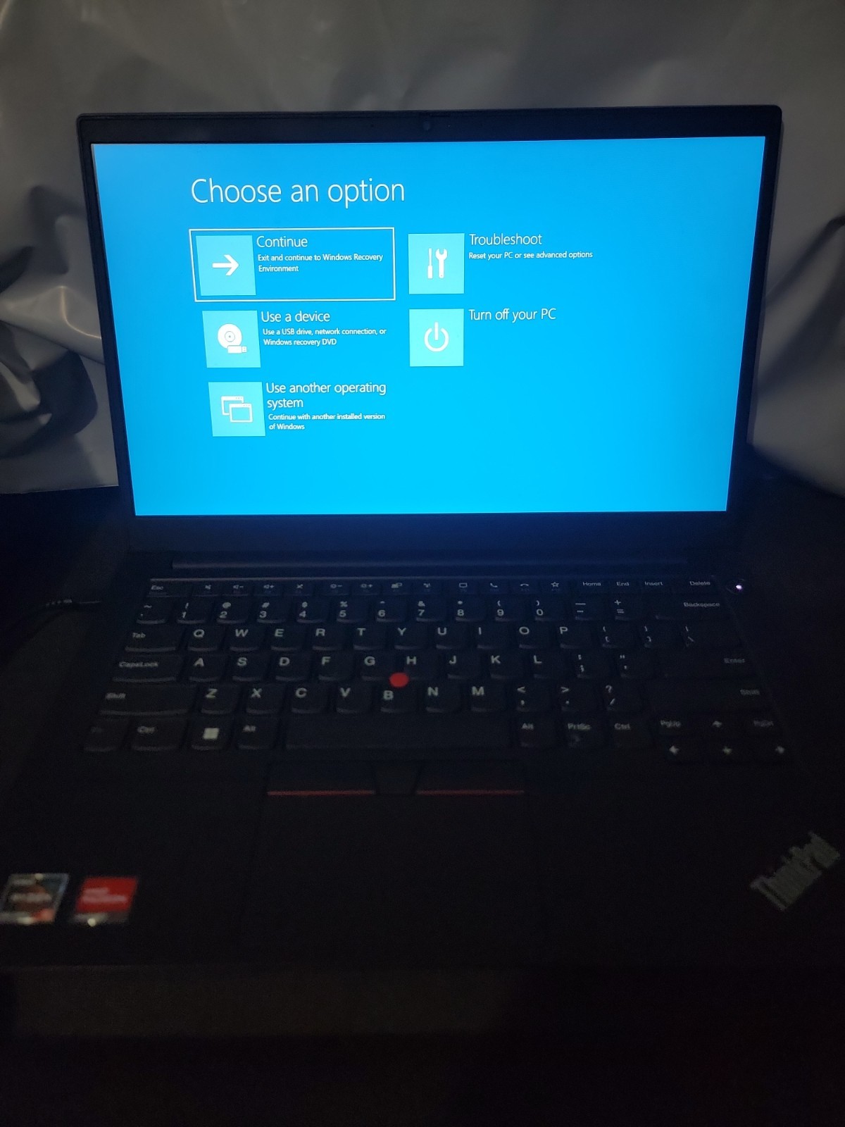 Lenovo ThinkPad E14 Gen AMD Ryzen 5 5000 Series Password Locked Won’t Reset