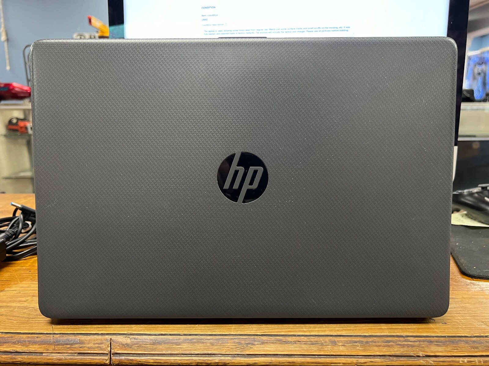 HP 255 G8 15.6″ (128GB SSD, AMD 3000 Series, 1.20 GHz, 8GB) Laptop – Dark Ash