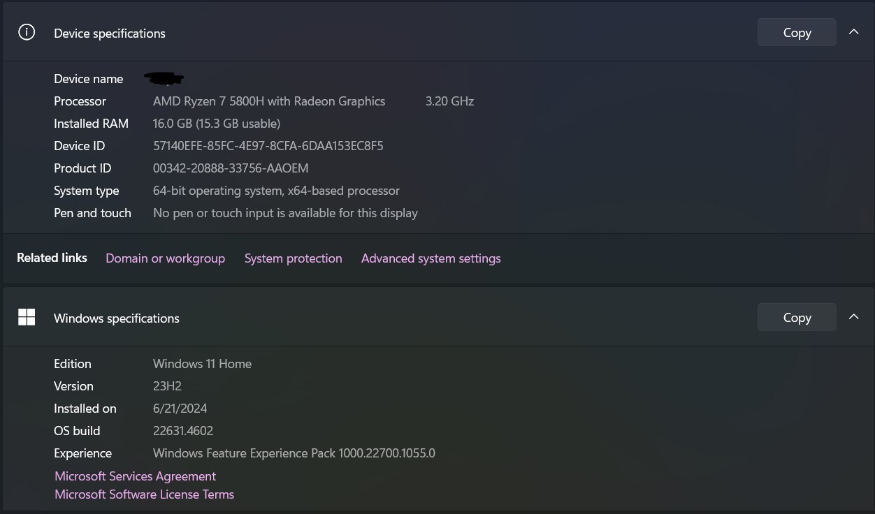 HP Victus 15.6″ Gaming Laptop PC, NVIDIA GeForce RTX 3050 Ti, AMD Ryzen 7 5800H,