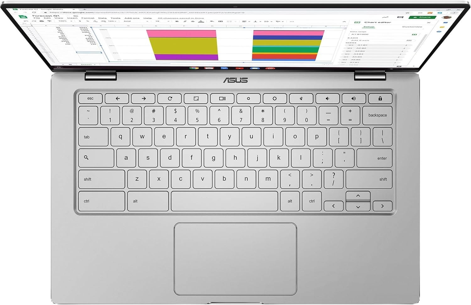 ASUS Chromebook Flip C434-T 14″ I5-8200Y 1.3GHz 8GB RAM 125GB
