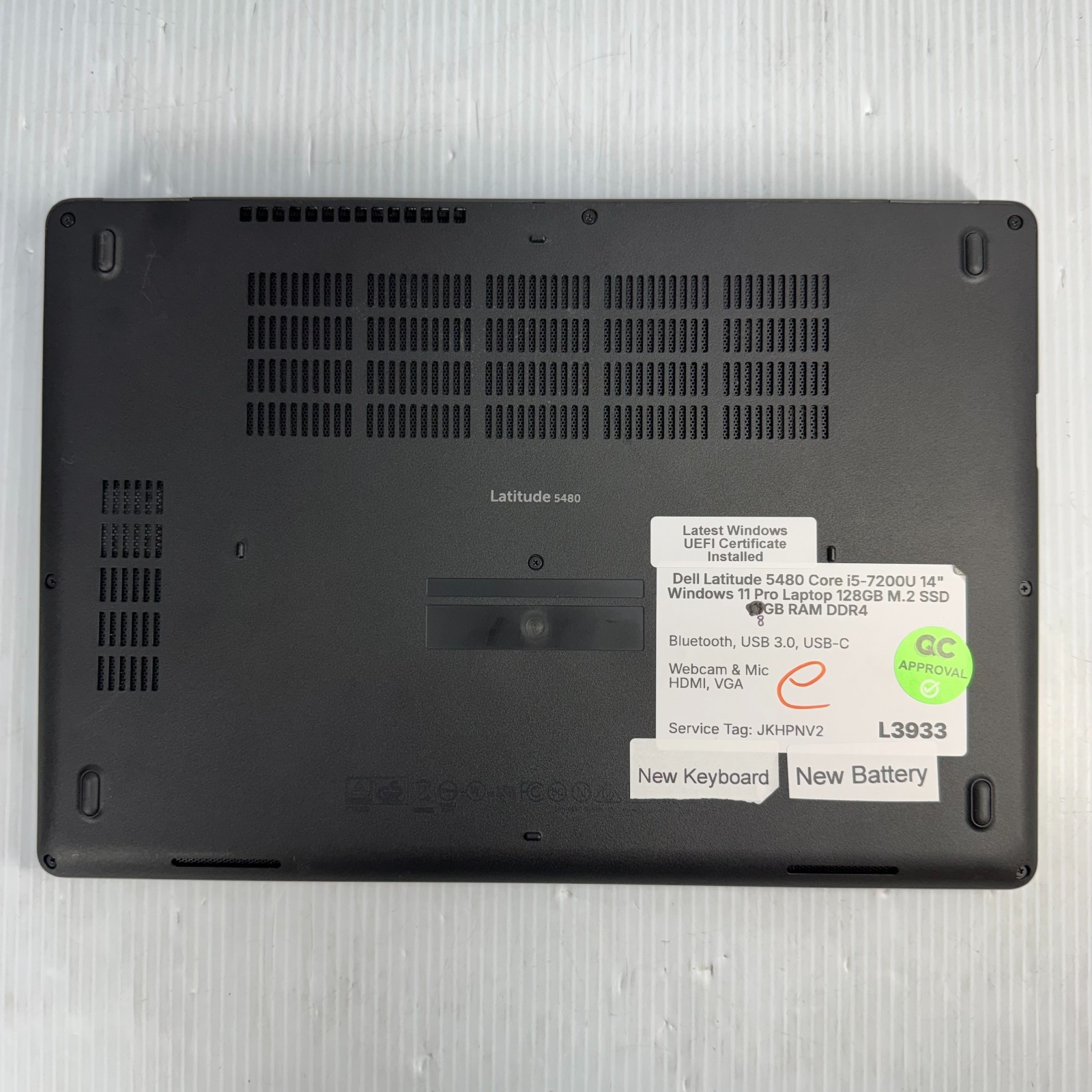 Dell Latitude 5480 i5-7200U 14″ Windows 11 Pro Laptop 128GB SSD 8GB RAM