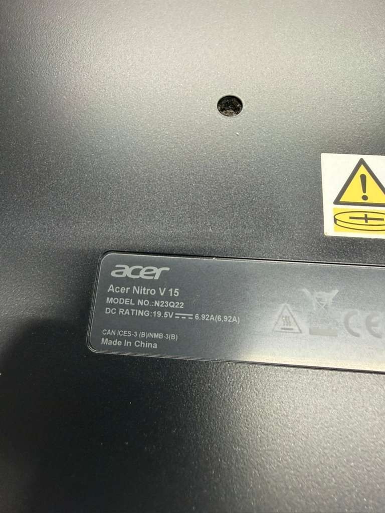 Acer Nitro V 15 (model N23Q22)