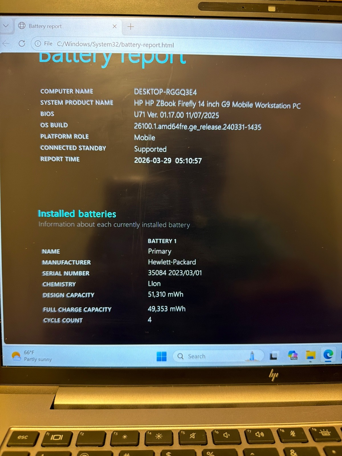 HP ZBook Firefly 14 G9 | i7 12th Gen | 32GB RAM | 1TB SSD | 4 Battery Cycles | W