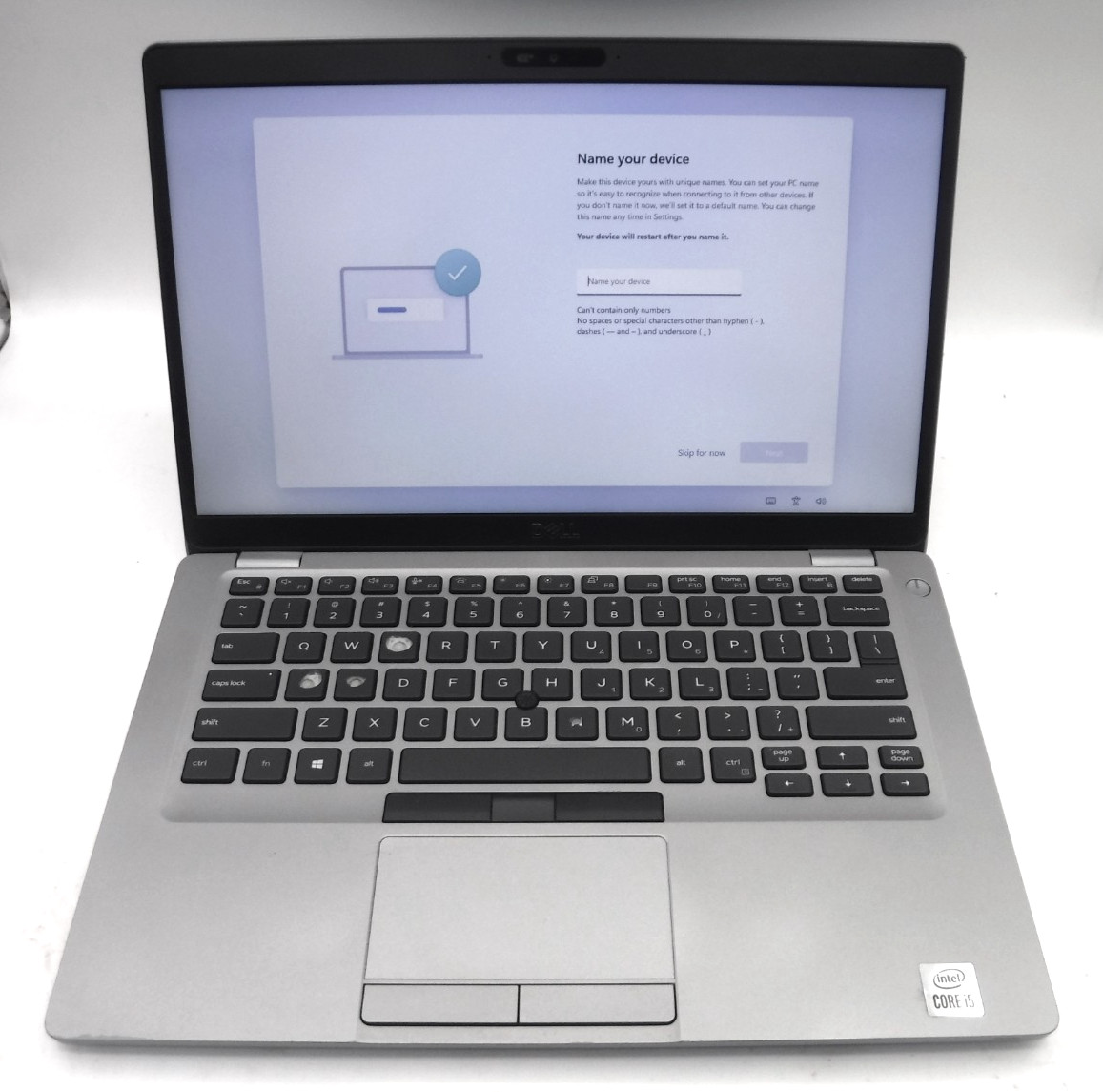 Dell Latitude 5411 i5-10400H 2.6GHz 8GB RAM 14 in 512GB NVMe Win 11 Pro