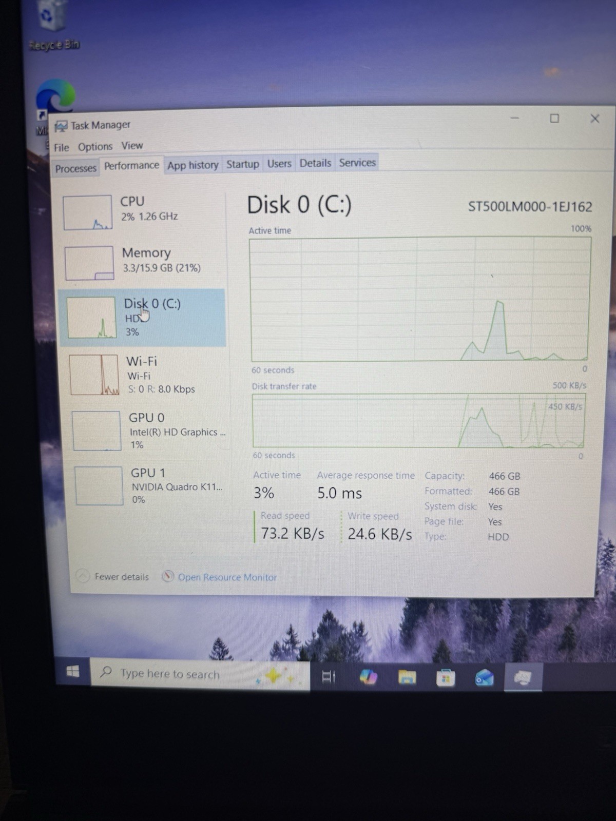 Dell Precision M4800 15.6″ Quad-Core i7-4800 MQ Nvidia k1100m 16GB RAM 500gb HDD