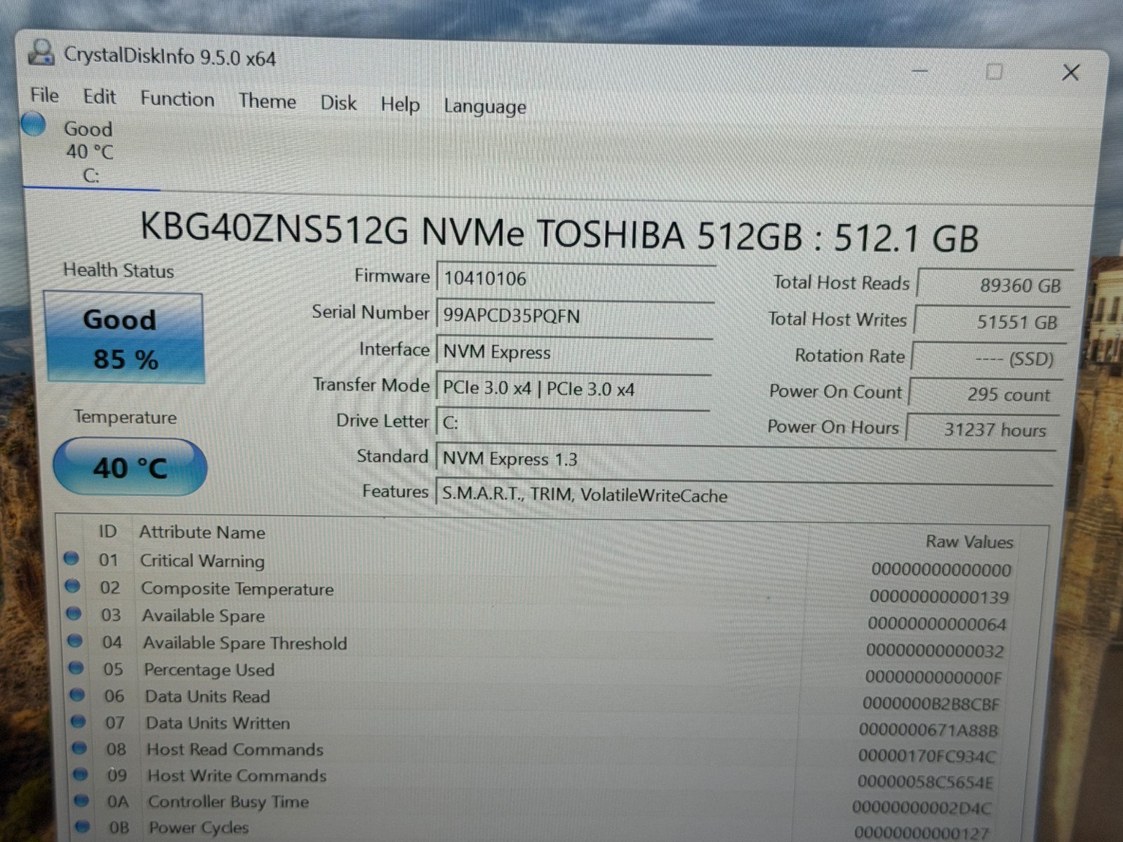 DELL LATITUDE 7440 i7-1365U@1.80GHz 32GB RAM 512GB M.2 NVMe W11H *NO BATTERY