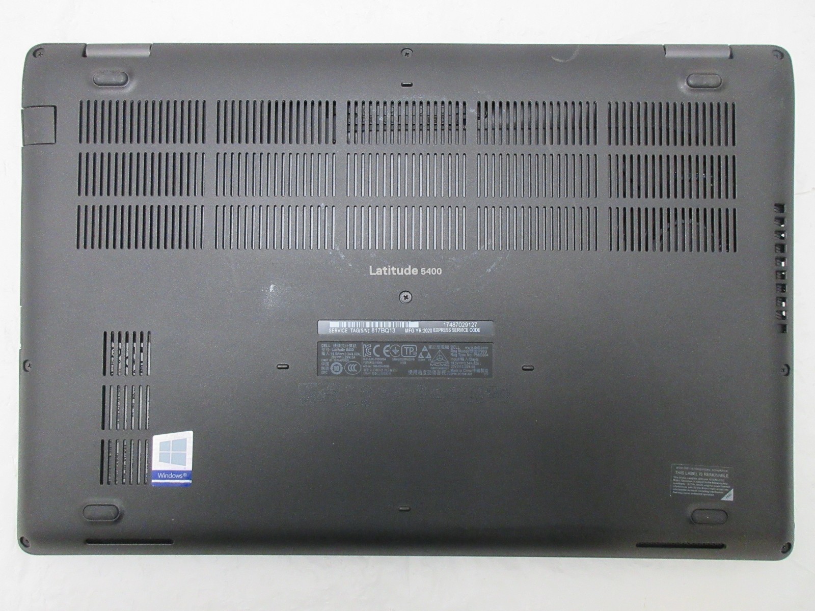 Dell Latitude 5400 14″ : i5-8350U 1.7GHz : 8GB RAM : 256GB SSD : Grade B