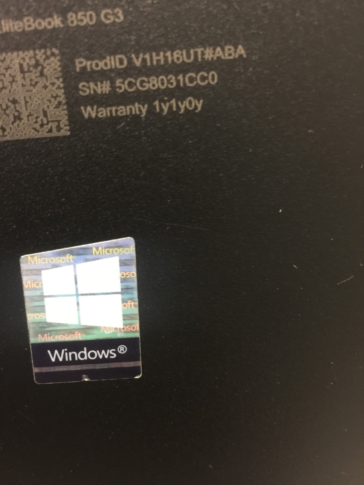 HP EliteBook 850 G3 15.6″ (256GB Core i5 6th gen 2.30GHz 16GB RAM WIN 11 PRO