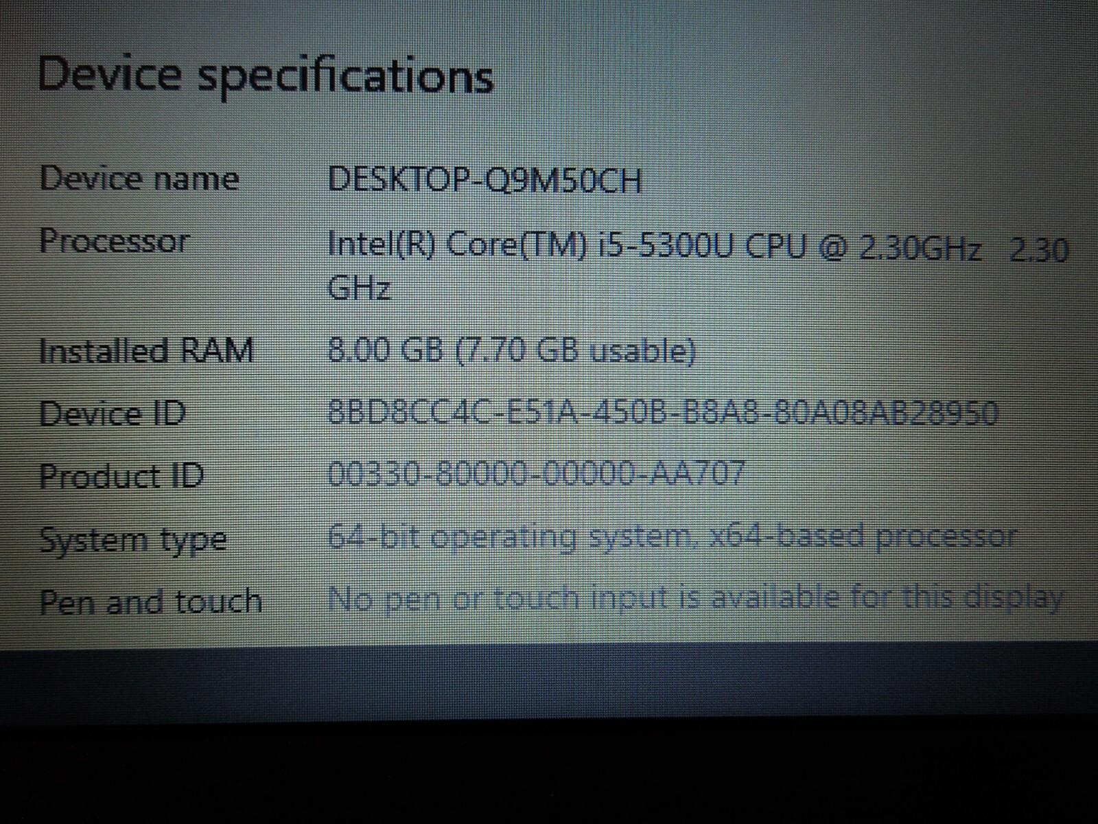 Lenovo ThinkPad T450 Laptop Computer -14″Screen -Windows 10 -500 GB HDD -8GB Ram