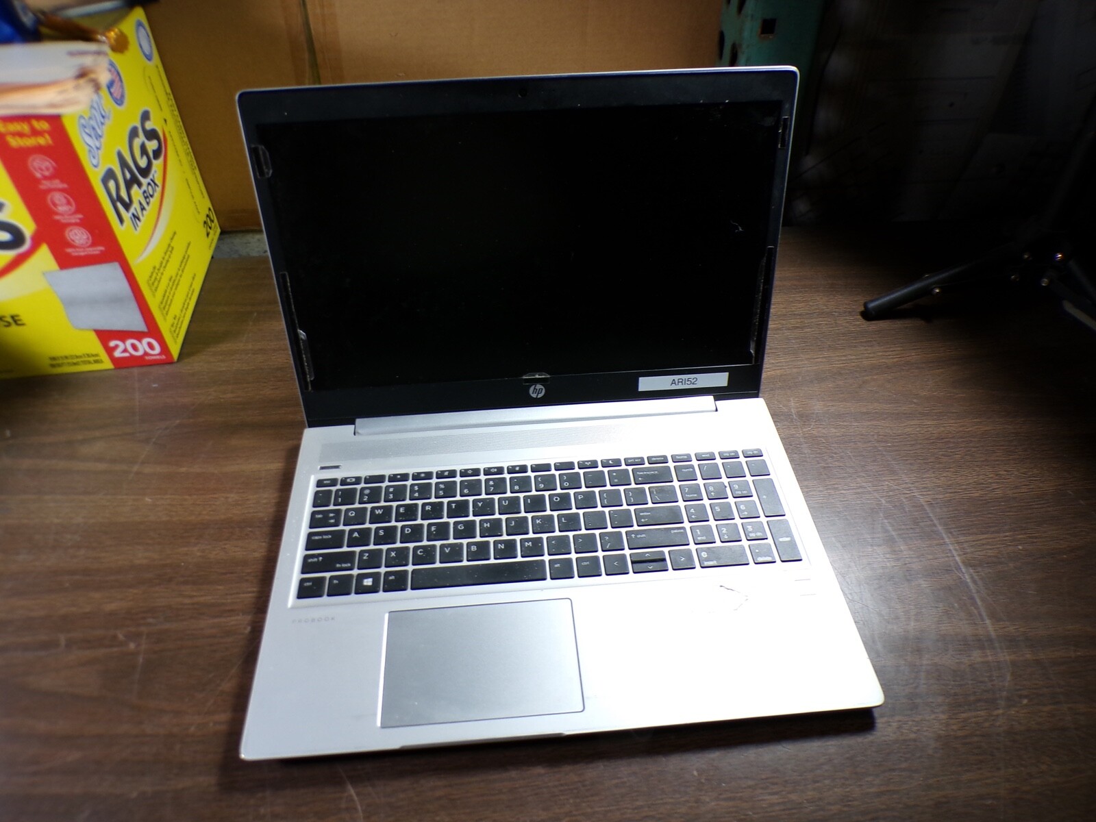 HP PROBOOK 450 G6 INTEL CORE i3-8145U 2. 10GHZ 8GB RAM **BIOS L0CKED **NO HD