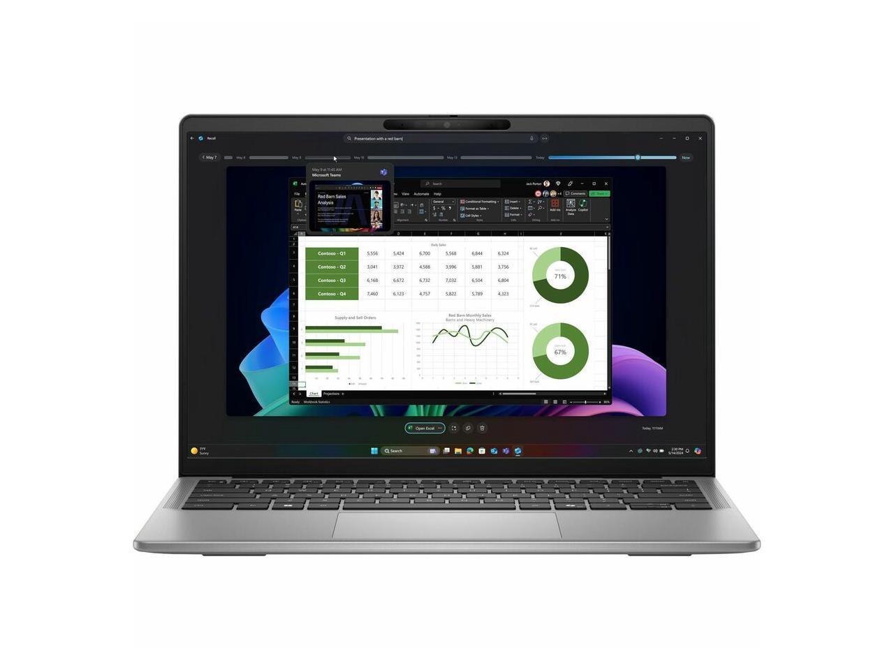 Dell Latitude 7455 14″ Touchscreen Notebook – QHD+ – Qualcomm Snapdragon X Elite