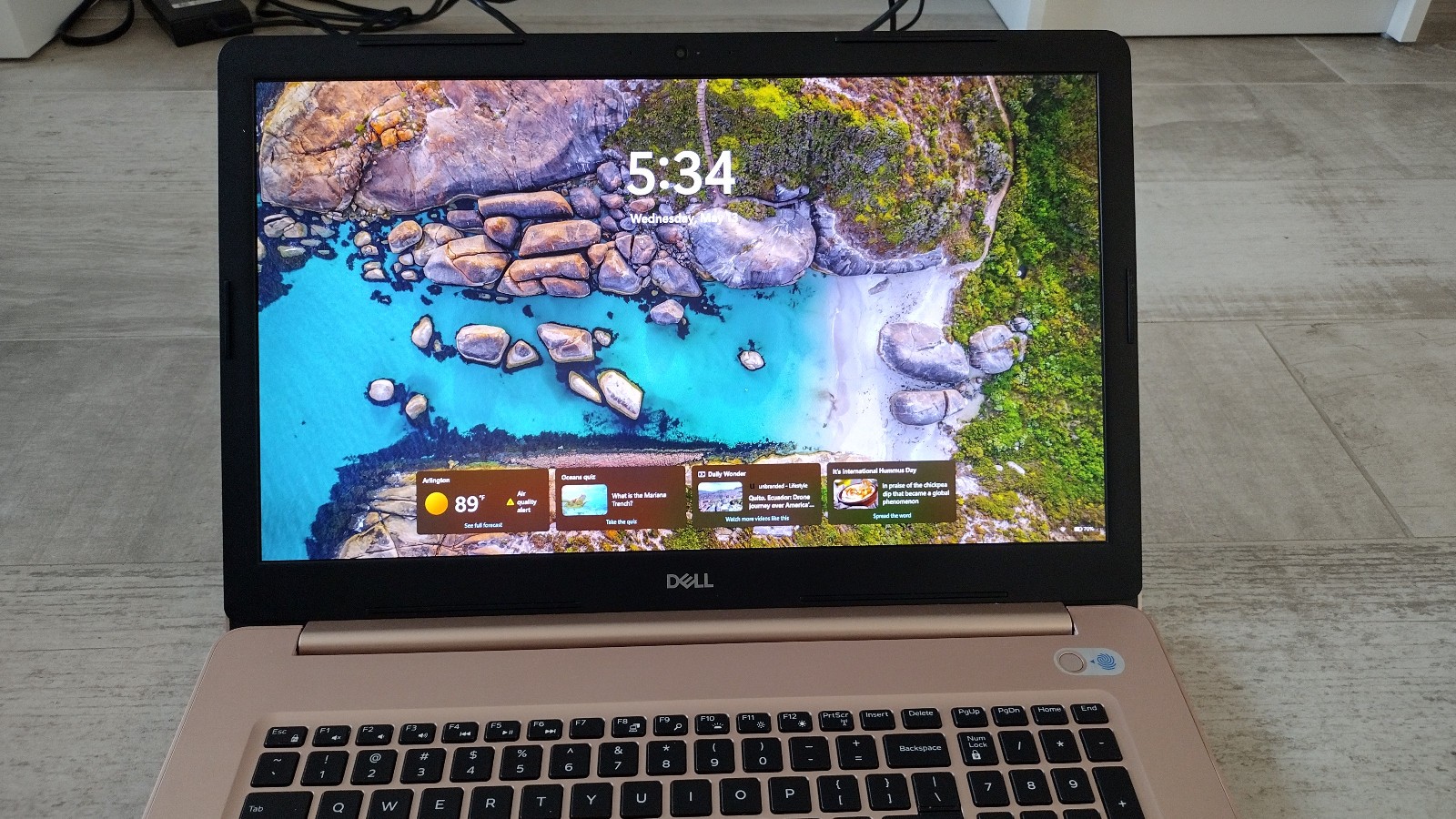 Gaming! Dell Inspiron 5770 FHD 17.3″ Laptop i7-8550 16GB 256GB DVD R/W RADEON