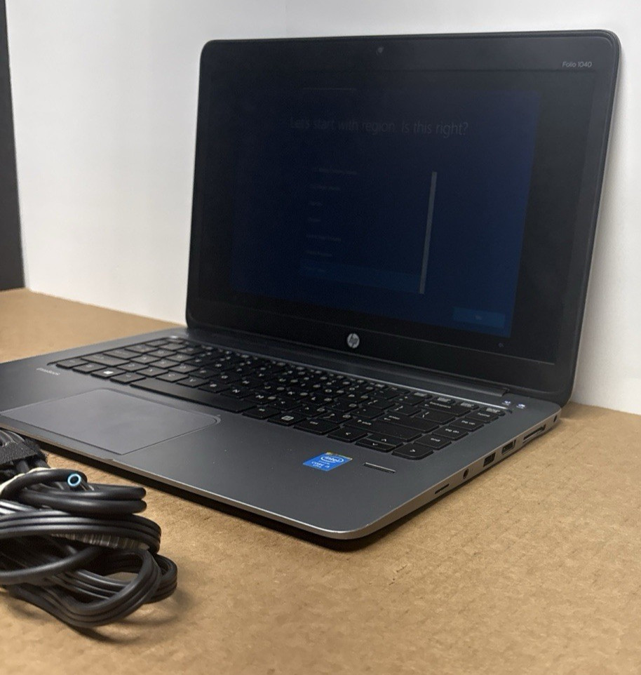 Hp Laptop EliteBook Folio 1040 8GB Ram 256GB SSD Intel HD Graphics