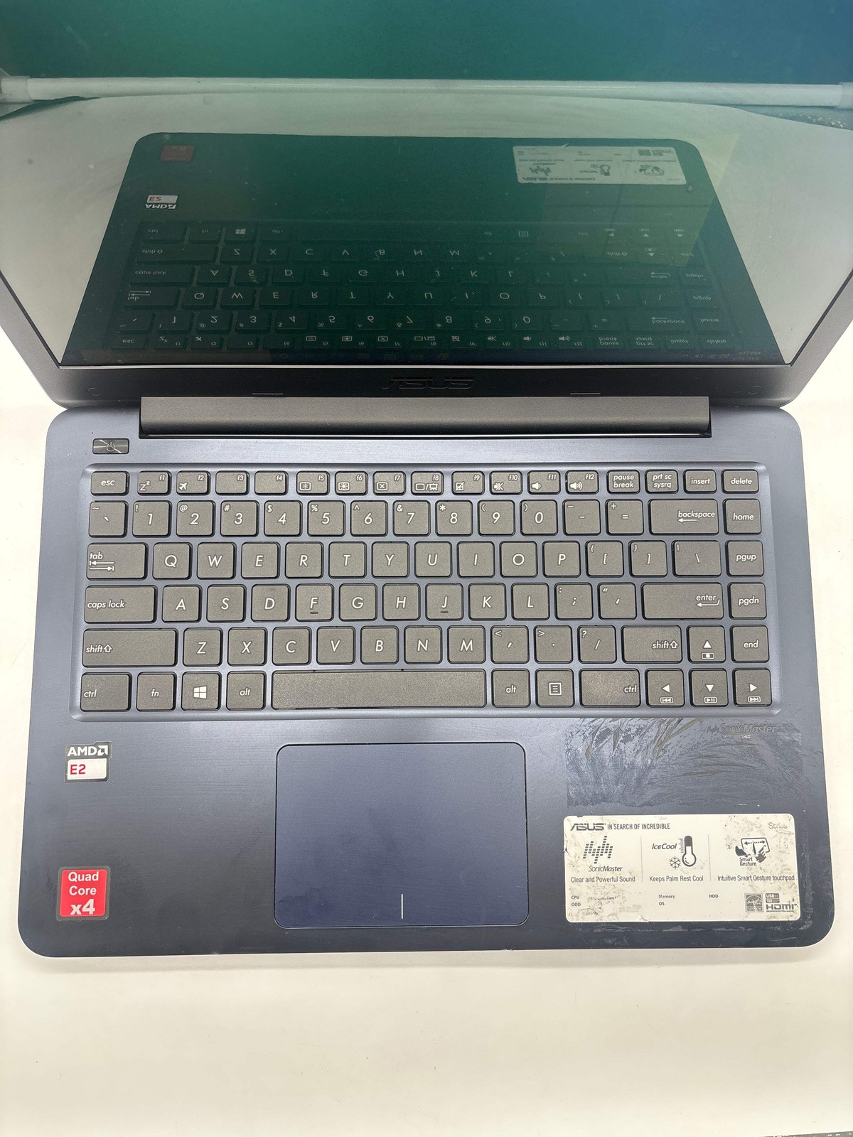 Asus E402W 14″ AMD E2-6110 4GB RAM 64GB eMMC – For Parts