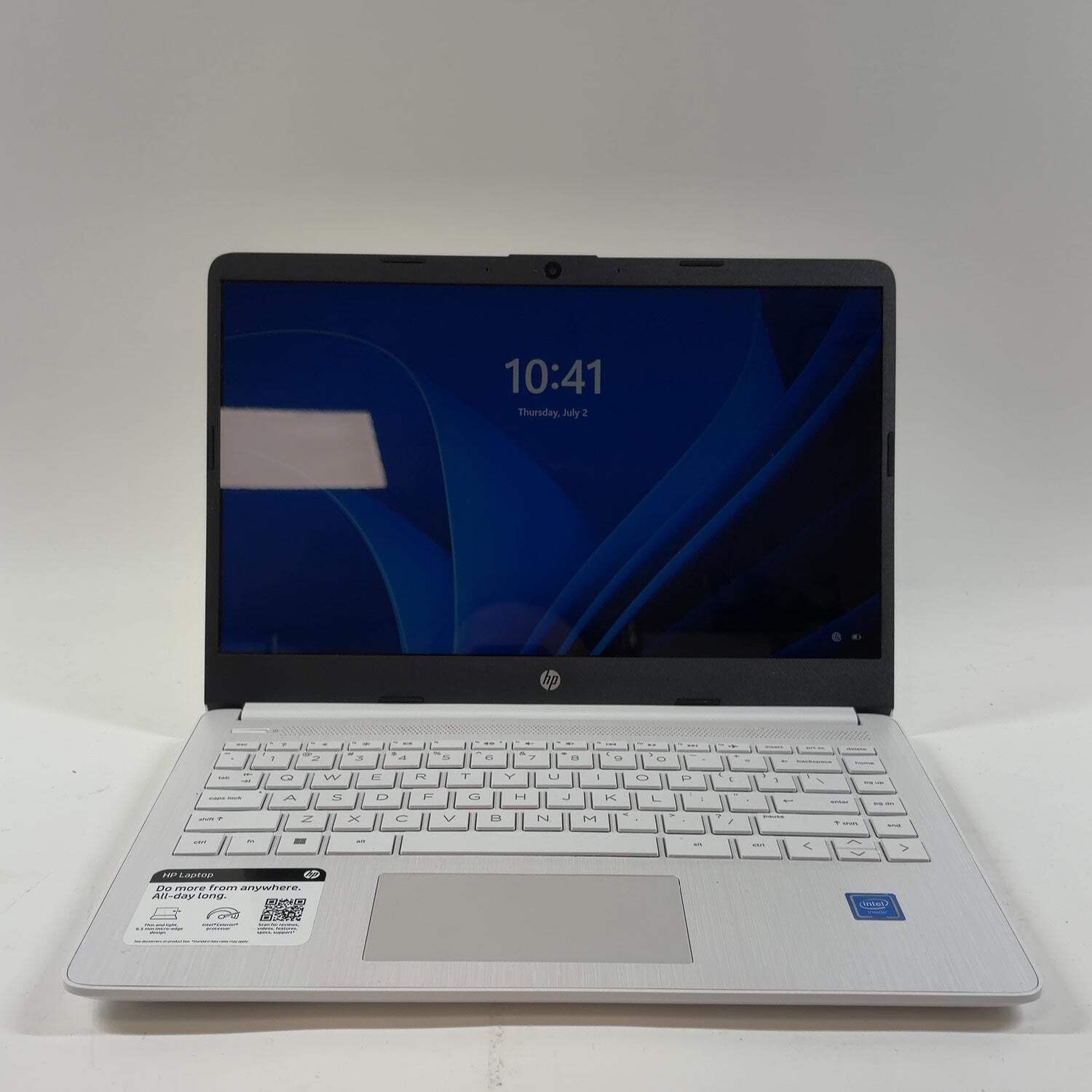 HP Laptop 14-DQ0052DX 14″ Celeron N4120 1.1GHz 4GB RAM 64GB SSD
