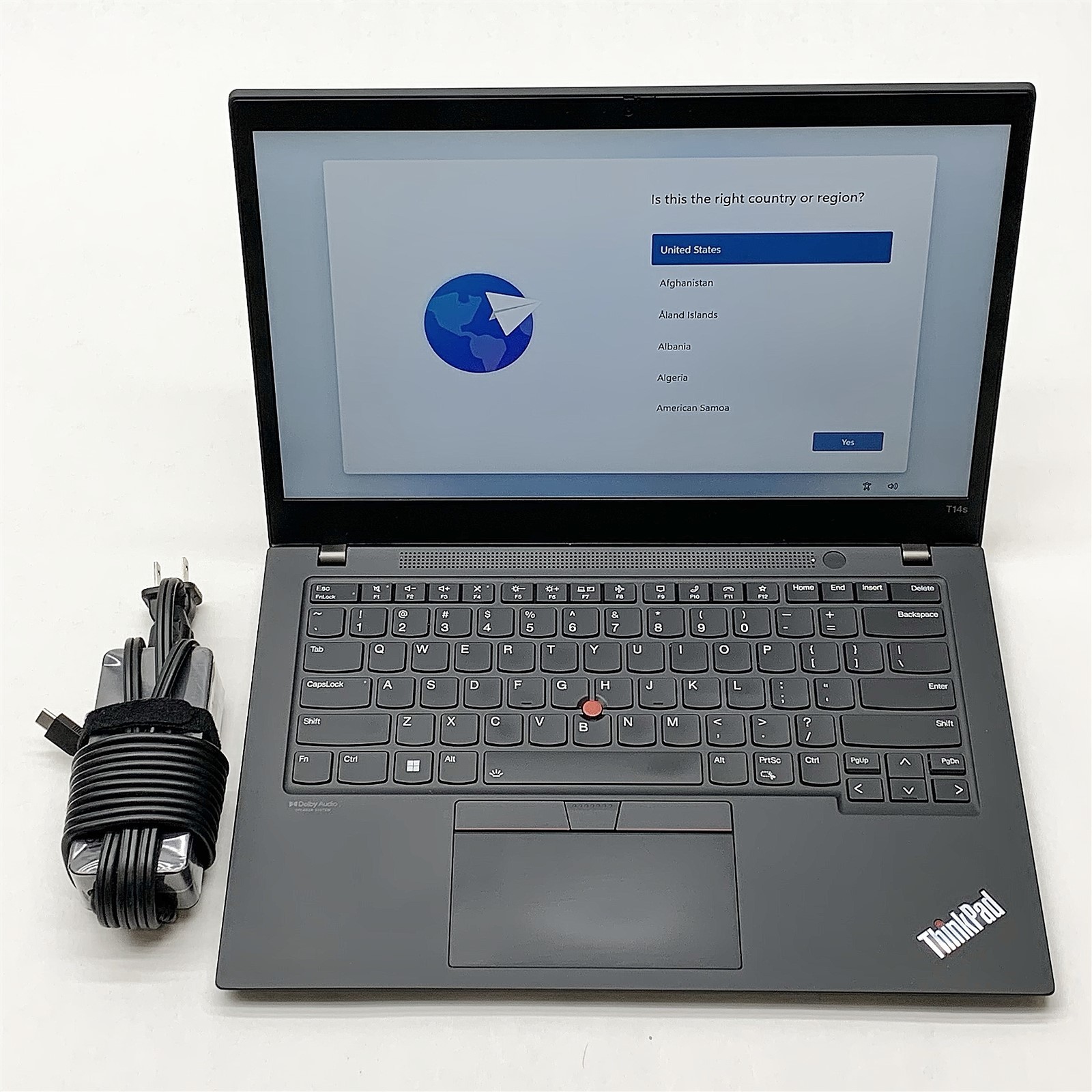 Lenovo ThinkPad T14s Laptop AMD Ryzen 5650U 14″ FHD 16GB 512GB NVMe Windows 11