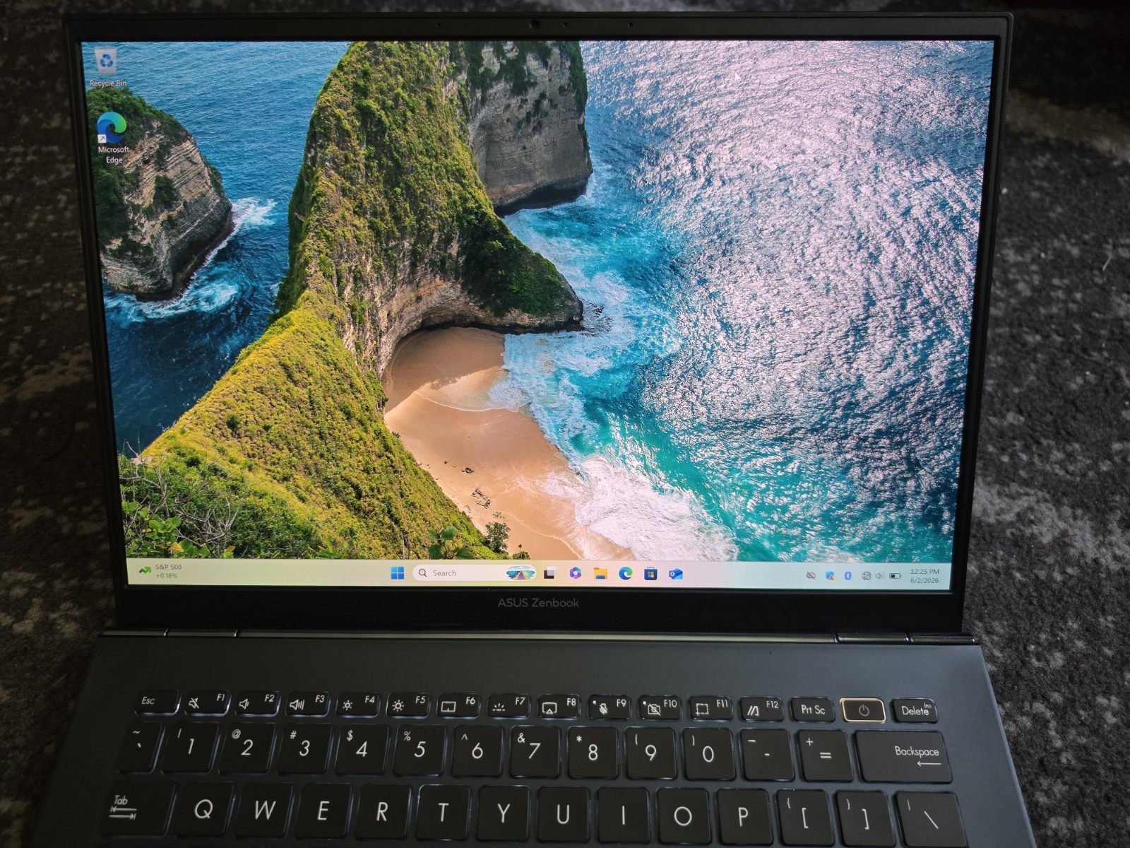 ASUS Zenbook 14 Intel 12th Gen i5-1240P 8GB RAM 256GB SSD Win11 Pro, Office 2024