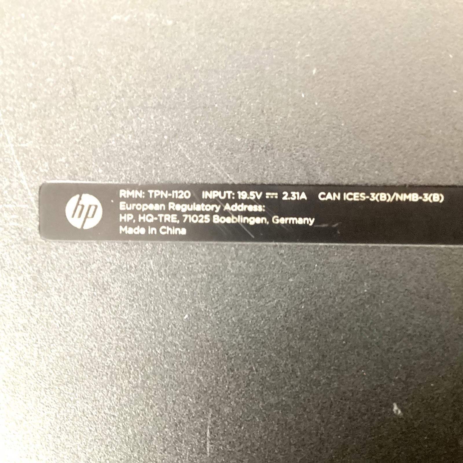 HP Notebook 15.6″ RTL8188EE Laptop Untested No Charger