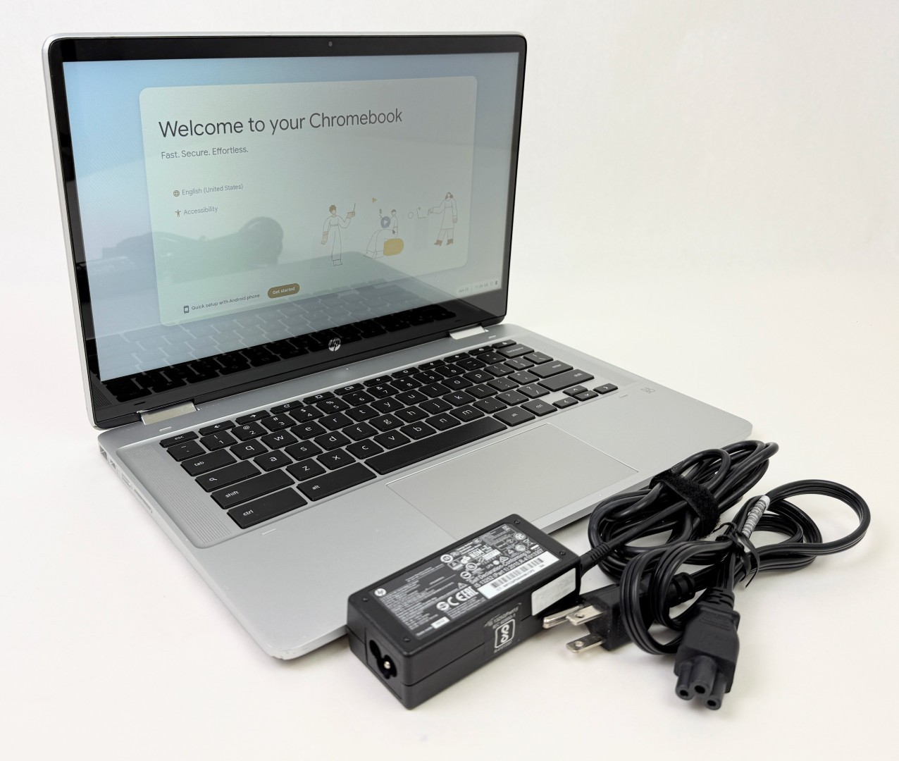 HP Chromebook 14b-cb0013dx 14″ Touch Intel Celeron 4GB 64GB eMMC Chrome – Read