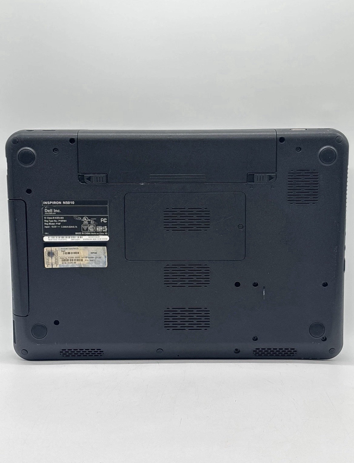 Dell Inspiron N5010 15.6″ Pentium P6100 2GB Win10 HDD 250-499GB Charger