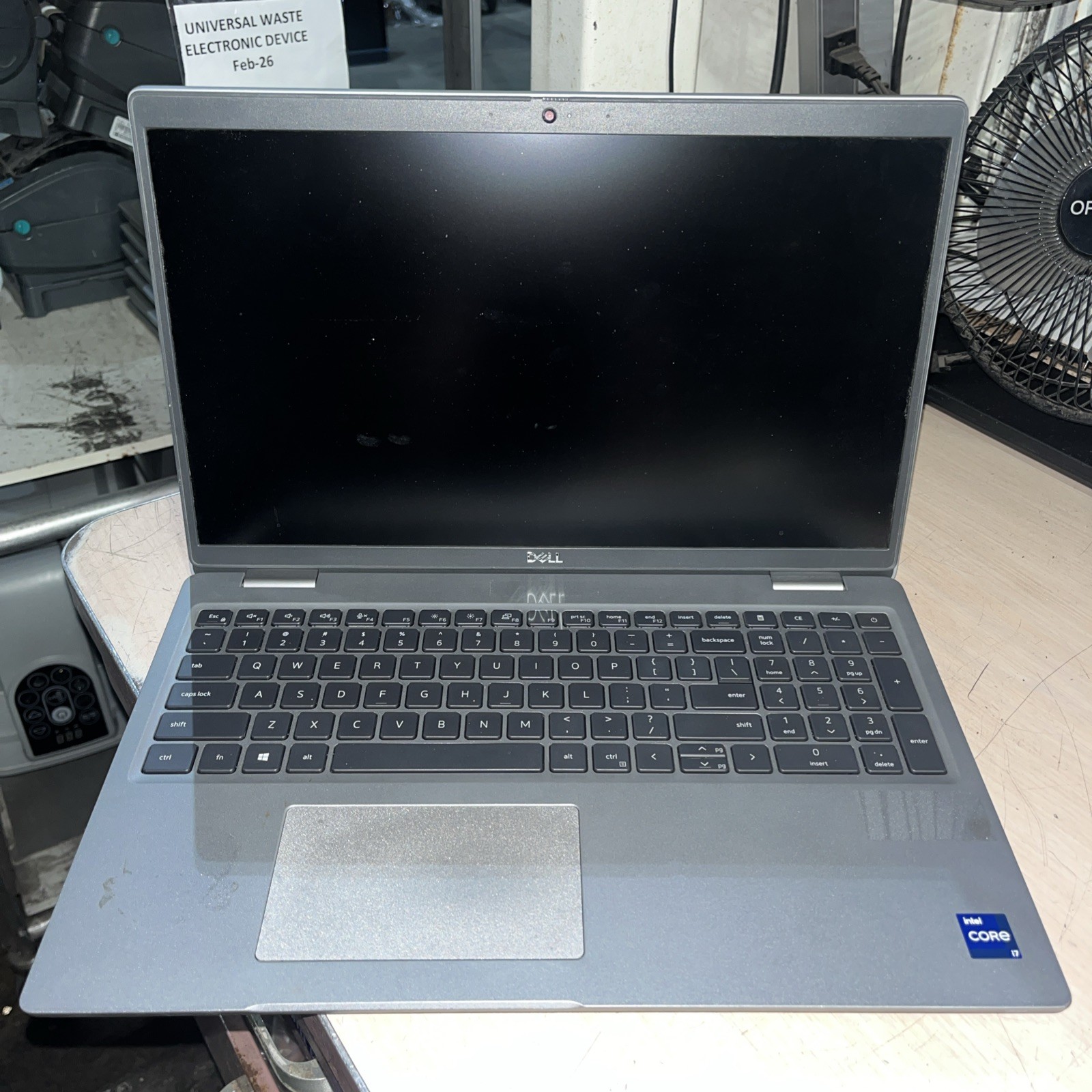 DELL PRECISION 3560 INTEL CORE I7 8GB RAM NO HD