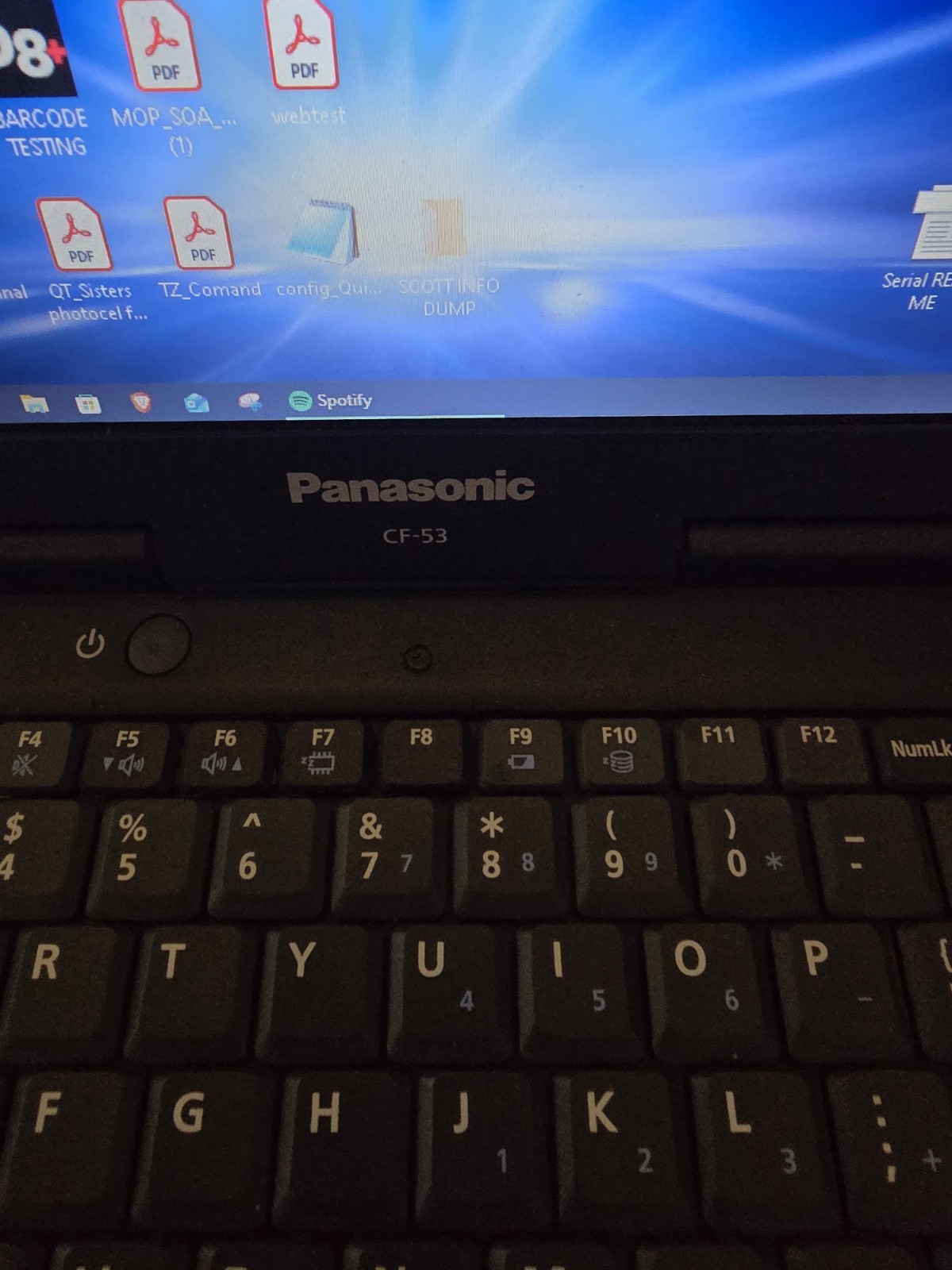 Panasonic CF-53 Core i5 3rd Gen 16GB RAM 256GB MK2 WIN 10 PRO BLACK