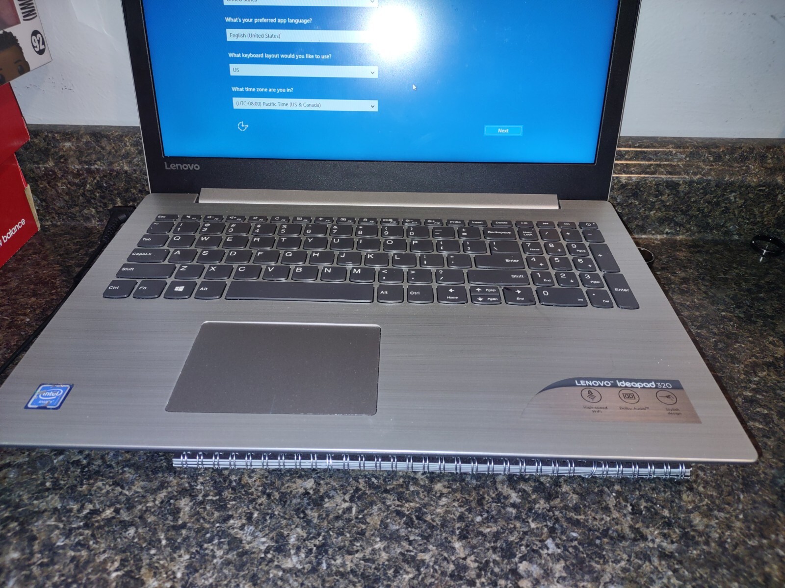EUC Lenovo IdeaPad 320-15IAP 15.6″ DDR3L 8GB WIN 10 + charger