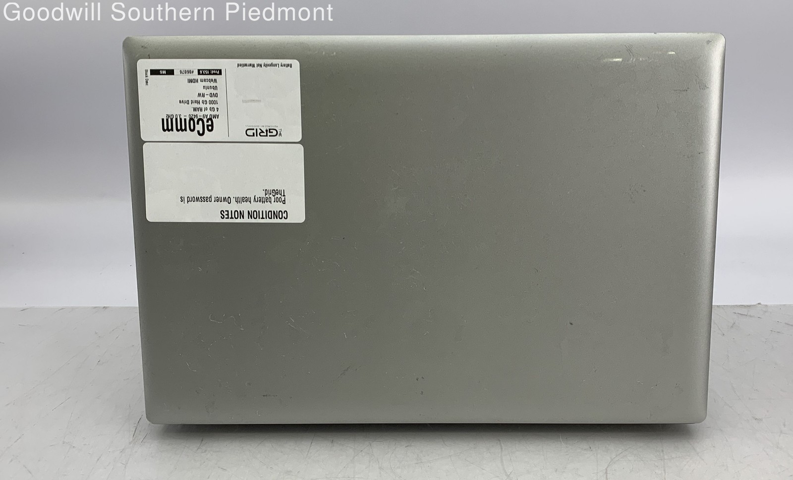 Lenovo IdeaPad 320-15AST AMD A9-9420 3 GHz 4 GB RAM 1000 GB HDD – Tested, Read