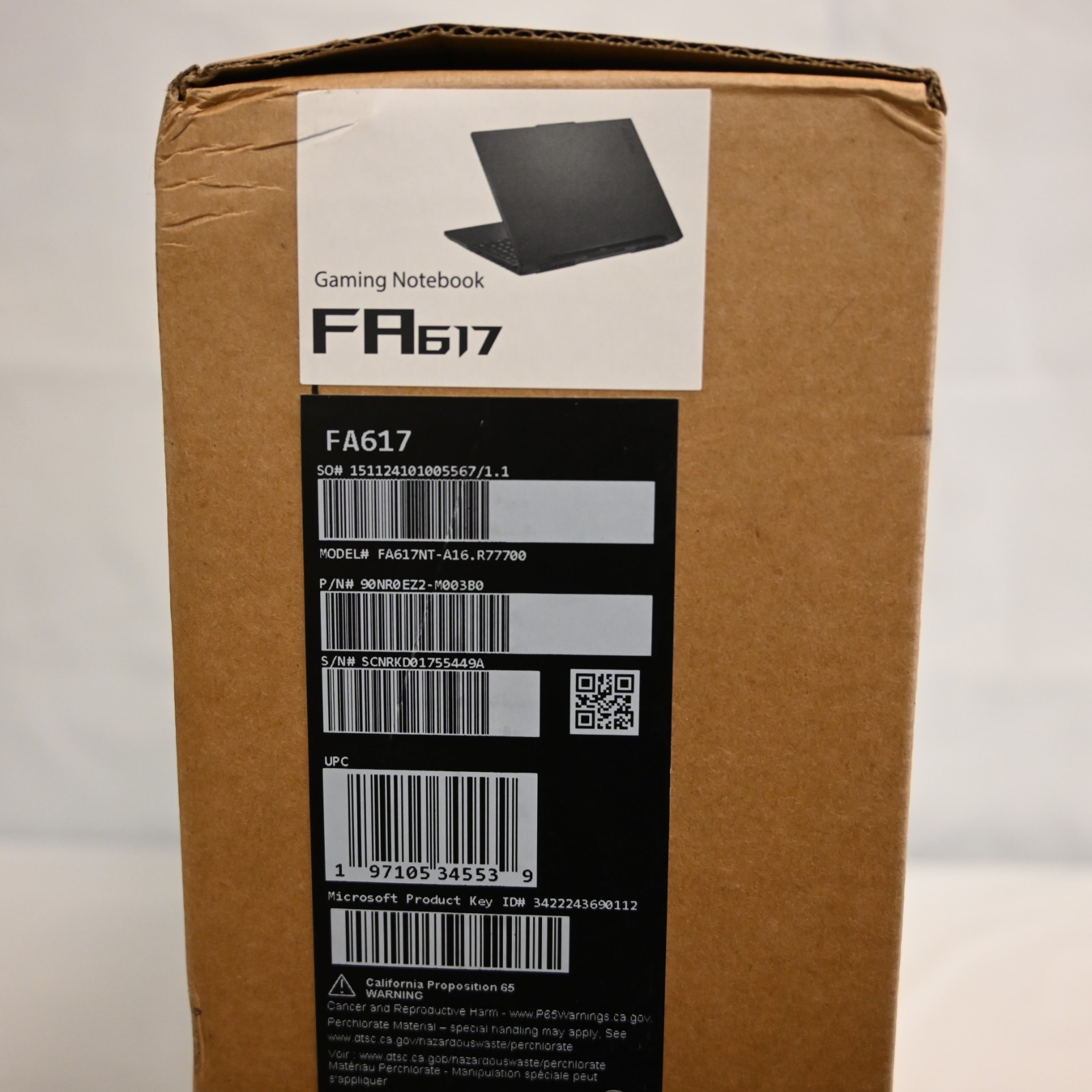 Asus TUF A16 Gaming Laptop 7 7735HS