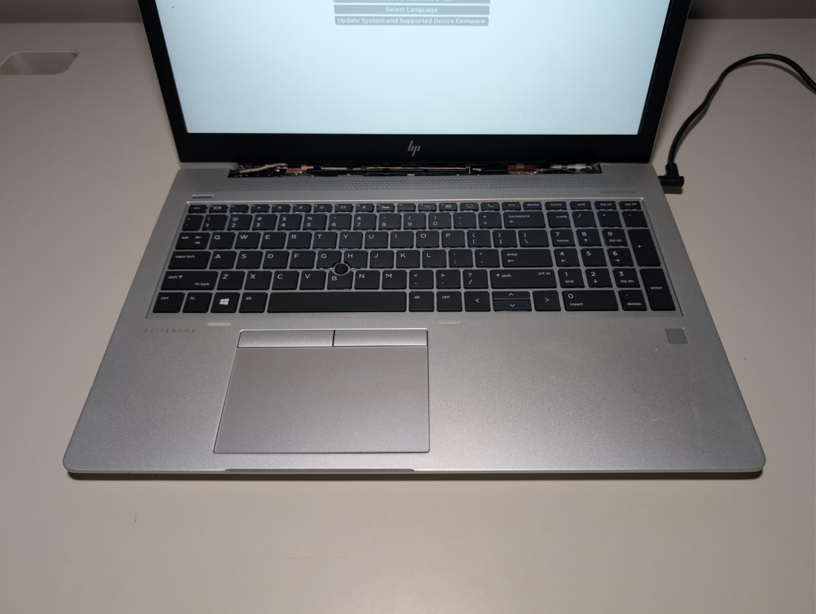 Read! HP EliteBook 850 G6 | i7 8th Gen 4GB RAM NO SSD | Backlit FPS Boot to Bios