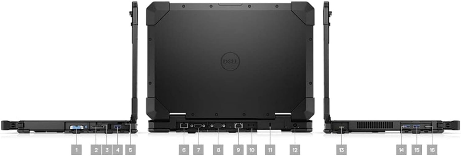 Dell Latitude 5420 Rugged 14″✓NON TOUCH✓i7-8650U✓32GB RAM✓2TB SSD✓AMD RX540✓GPS