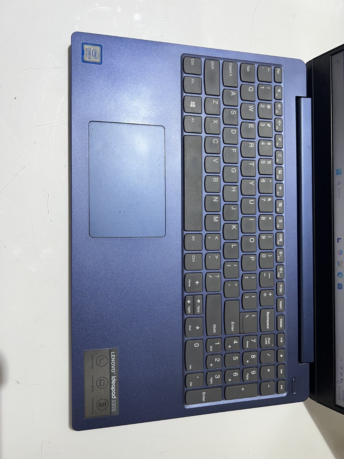 LENOVO IDEAPAD 330S i3-8130U@2.20GHz 12GB RAM 256GB NVMe Win-10H