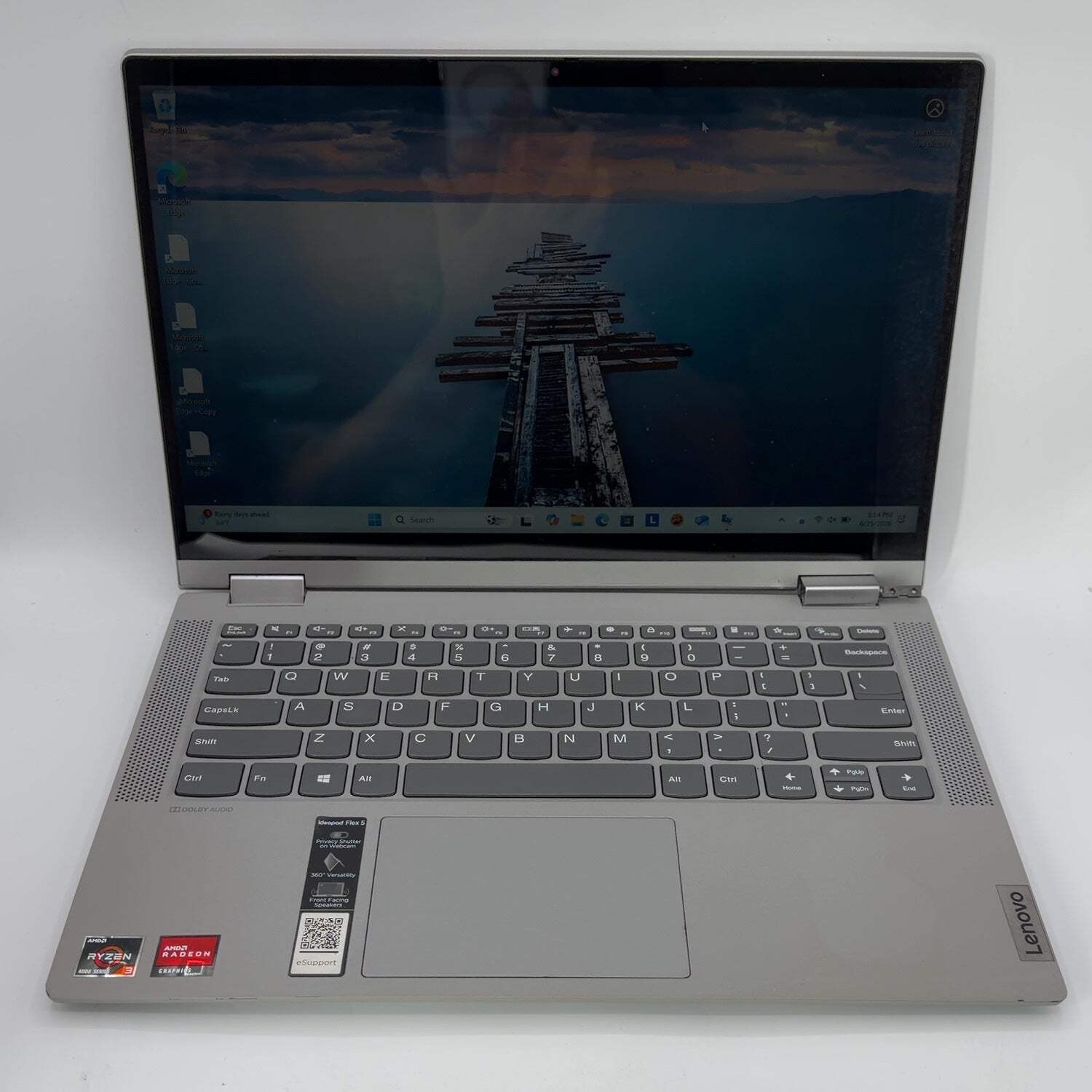 Broken Lenovo IdeaPad 5 14ARE05 14″ Ryzen 3 4300U 2.7GHz 8GB RAM 256GB SSD Read