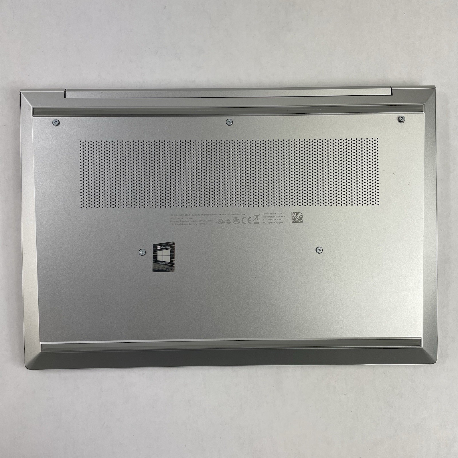 HP ProBook 630 G8 13.3″ i7-1165G7 2.60 GHz 8 GB RAM No SSD/OS/AC