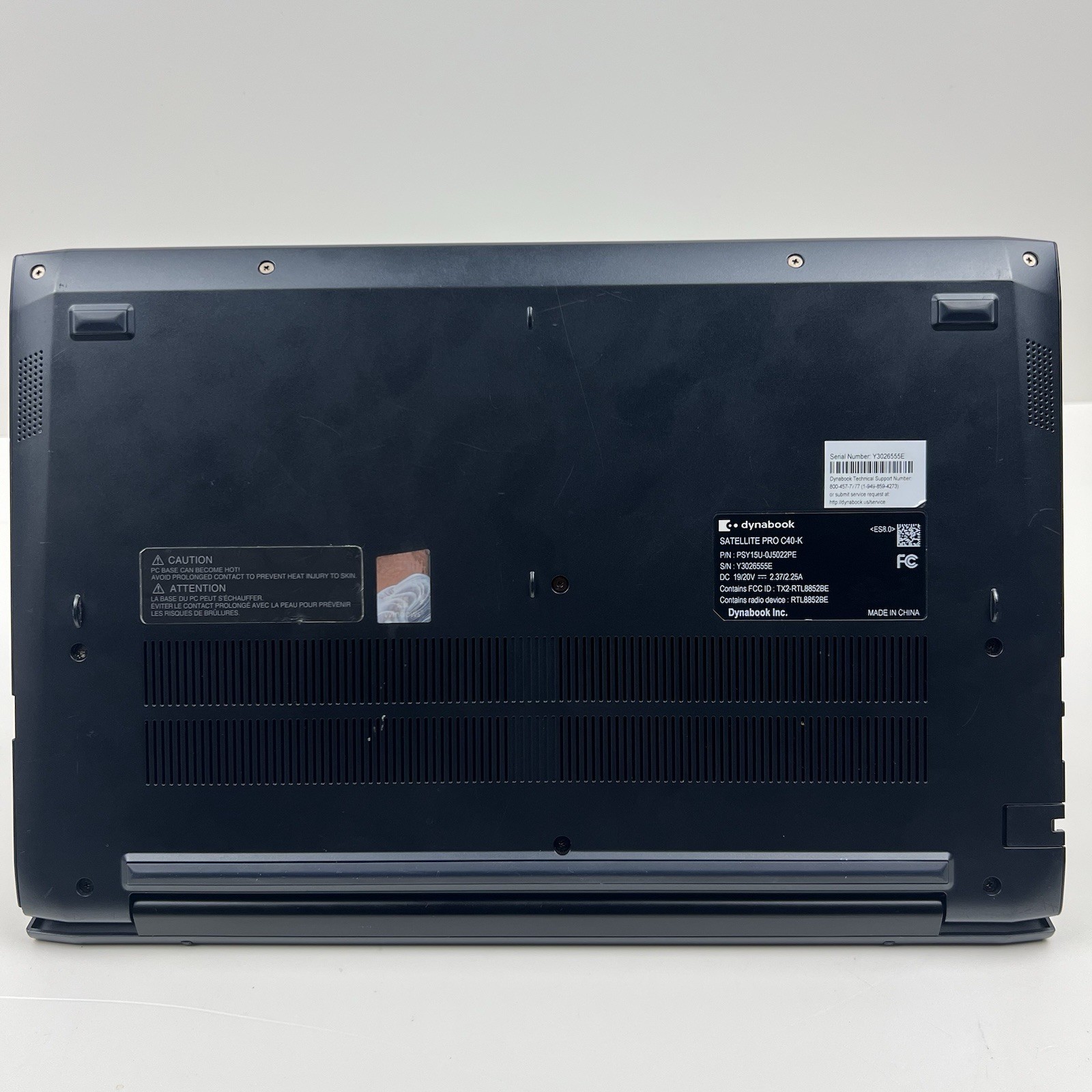 Dynabook Satellite Pro C40-K 14″ Intel Core i3-1215U 8GB Ram 256GB SSD Win 11