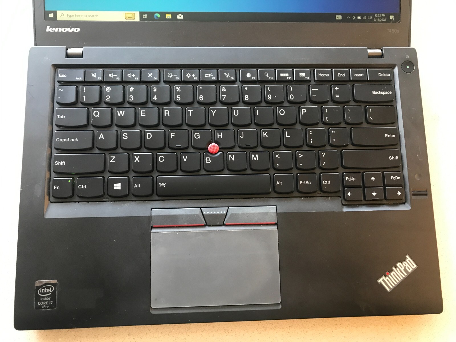 Lenovo T450s, i7-5600U, Windows 10/ 11 Pro, 2TB SSD, MS Office