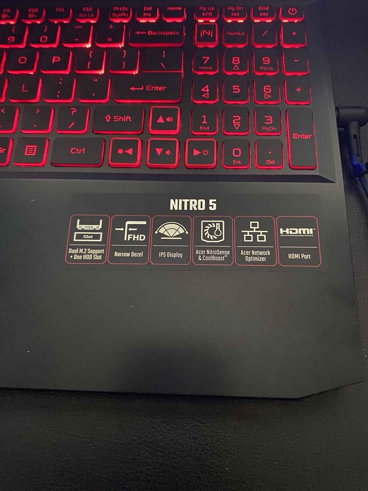 Acer Nitro AN515-54 Gaming Laptop Intel i5-9300H GTX 8GB RAM 15.6″