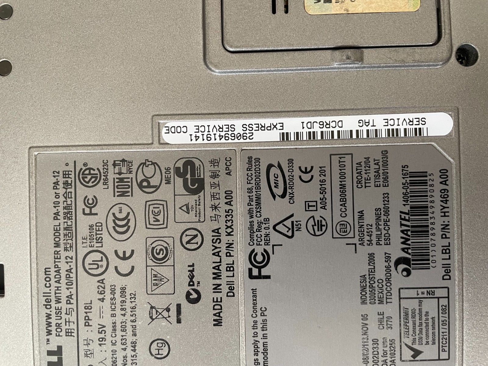 Dell Latitude D630 14″ Laptop Intel Core 2 Duo **Read Description**