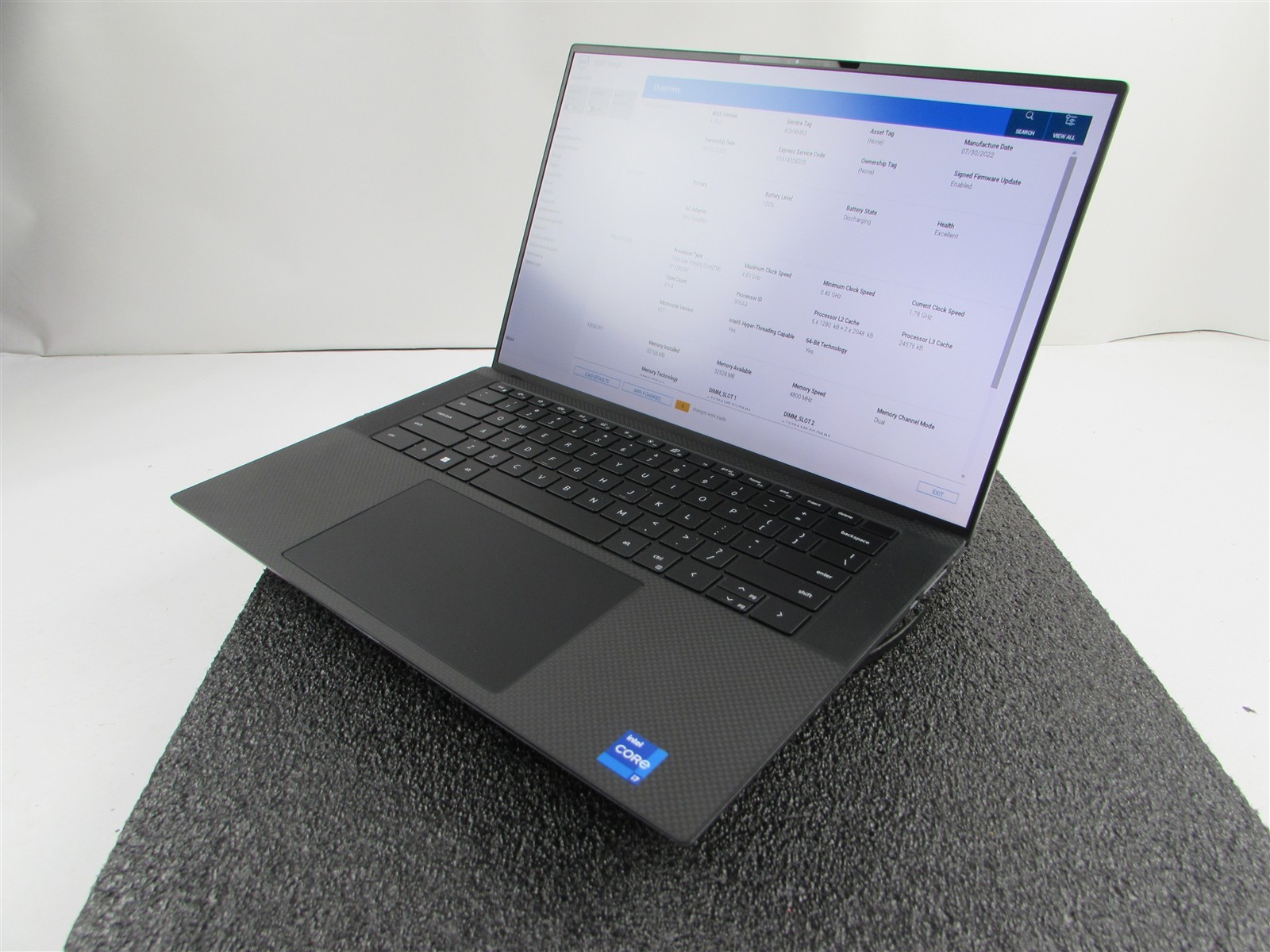 DELL PRECISION 5570 CORE I7-12800H 1TB SSD 32GB RAM NVIDIA RTX A1000 WIN 11 PRO
