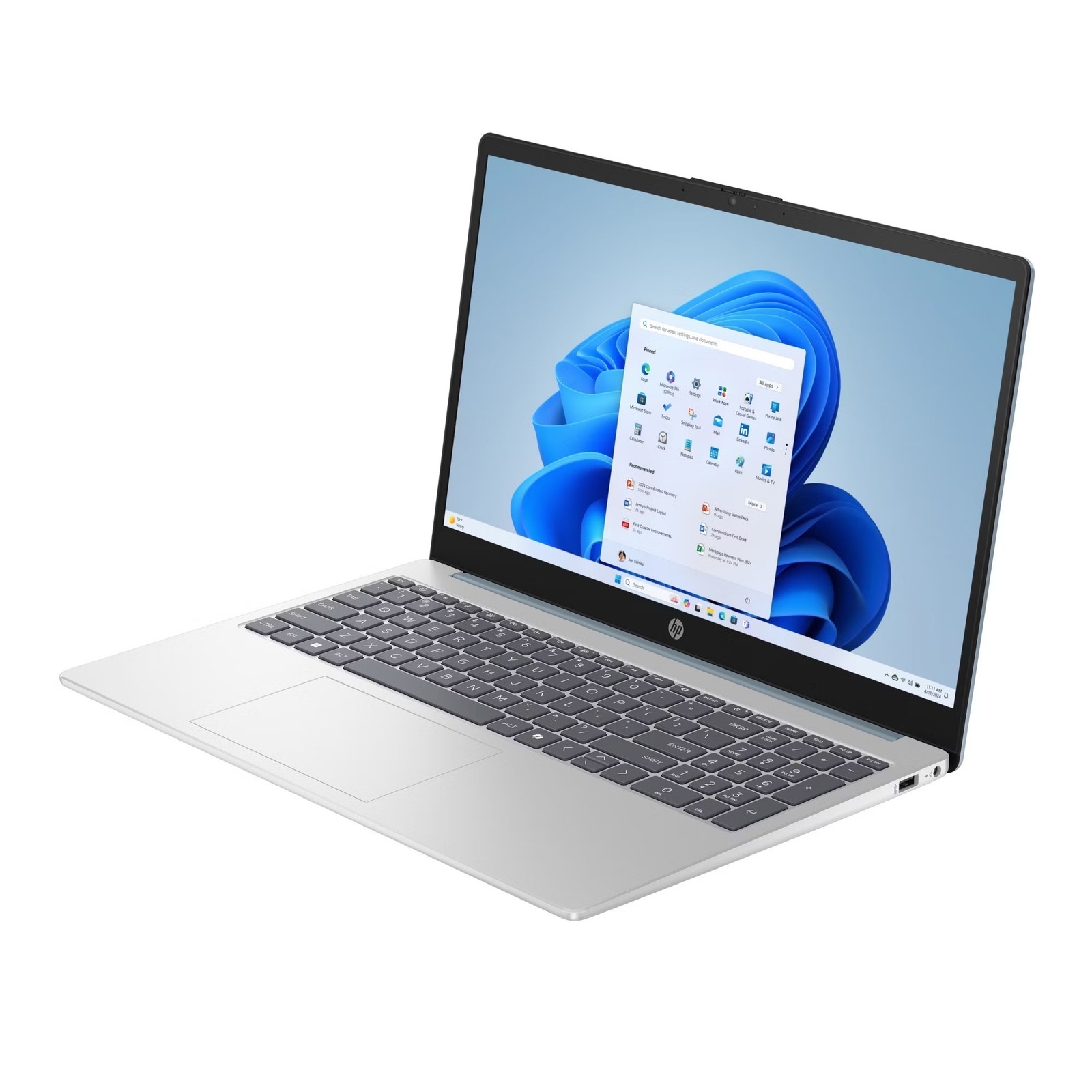 HP 15.6″ Touchscreen Laptop Core i3 N305 8GB 256GB CoPilot Blue B89P1UA