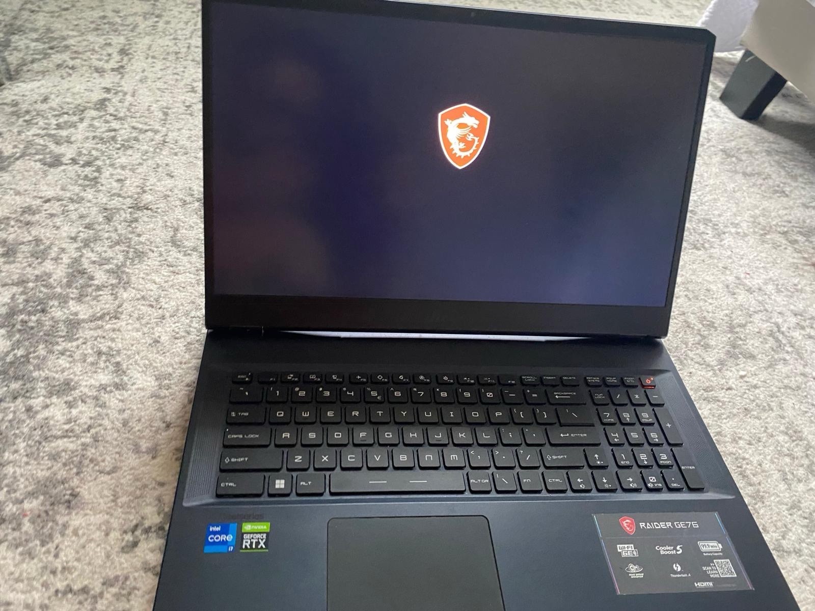 Gaming Laptop – MSI Raider GE76