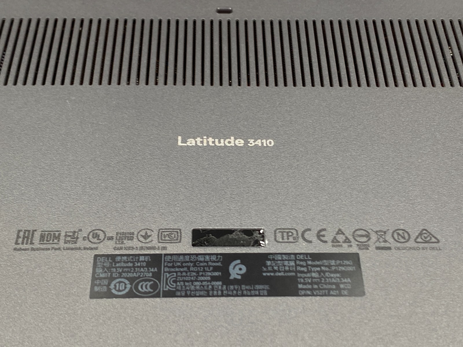 DELL LATITUDE 3410 14″ i7-10510U 8GB RAM 256GB SSD WINDOWS 11+CHARGER GRADE B+